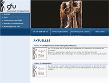 Tablet Screenshot of gfu-blaubeuren.de